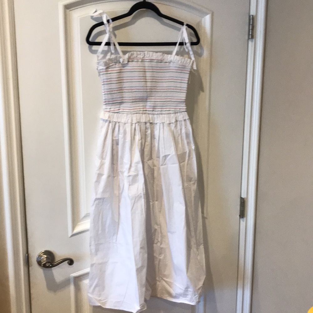 Smoked poplin dress by English Factory. - Picture 3 of 16